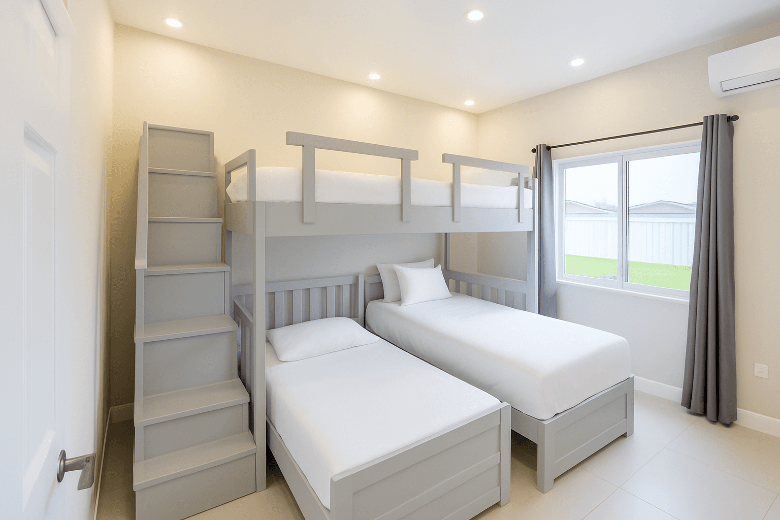 Interior bedroom view