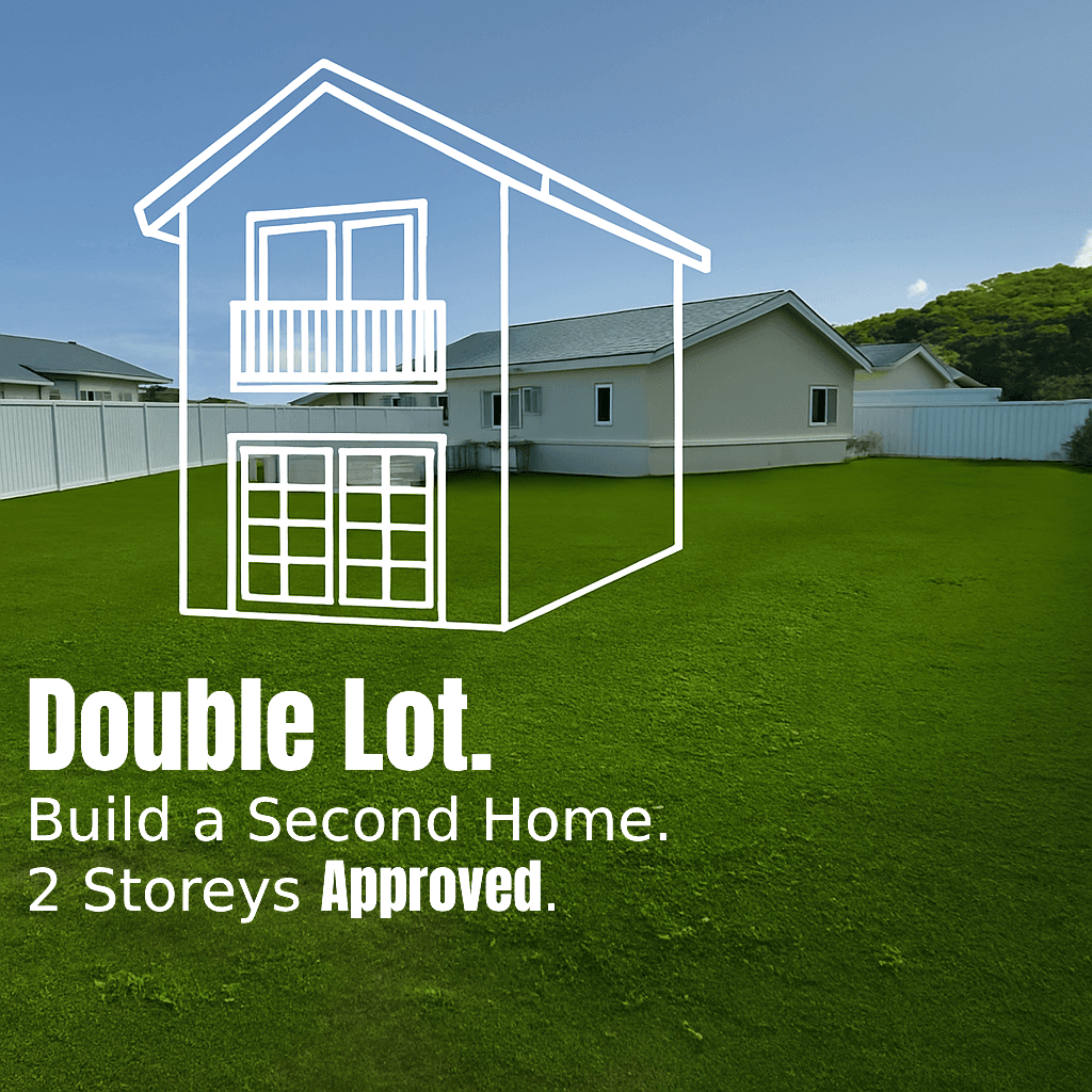 Double Lot - Build a Second Home